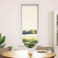 Berkfield Home Roller Blind Blackout Off-White 55x210 cm Fabric Width 50.7 cm Po