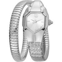 Just Cavalli Women's Just Glam EVO 2 silver Dial Stainless Steel Bracelet Watch