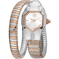Just Cavalli Women's Just Glam EVO 2 silver Dial Stainless Steel Bracelet Watch