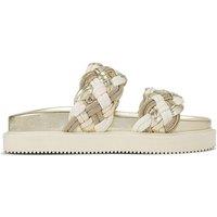 Carvela Women's 'Maiella Flatform' Sandals in Gold | Size: 3