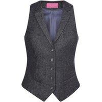 Brook Taverner Women's Nashville Waistcoat in Dark Grey | Size: Medium