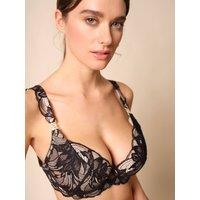 Gossard Women's Lace Soiree Padded Plunge Bra - Black | Size: 42E