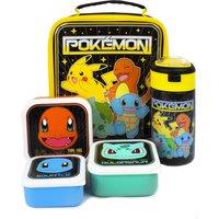 Pokemon Lunch Bag, Lunch Box & Bottle Set | Unisex Kids