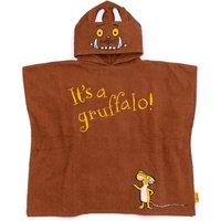 Gruffalo & Friends Kids Brown Poncho Towel