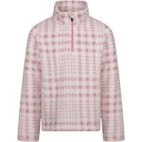 Trespass Booker AT200 Half Zip Fleece Top in Pale Pink | Size: 5-6 Years