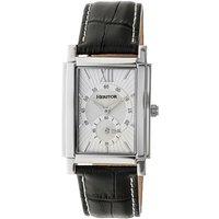 Heritor Automatic Men's Frederick Leather-Band Watch in White