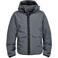 TEE JAYS Men's Urban Adventure Jacket in Grey | Size: Large