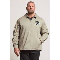 BadRhino Men's Embroidered Canvas Jacket in Natural | Size: 1XL