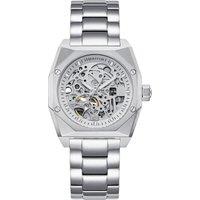 Heritor Automatic Men's Elliott Stainless Steel-Band Watch in White