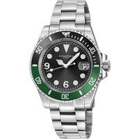 Haurex Italy Men's 4A512UBG Barracuda Automatic Watch in Black