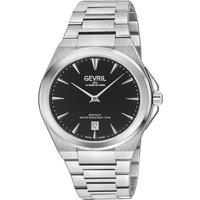 Gevril 49900B Men's Montauk Swiss Quartz Watch in Silver