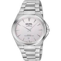 Gevril Montauk Swiss Quartz Men's 316L Stainless Steel Watch in Silver