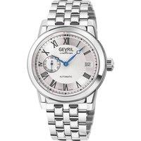 Gevril Men's 2563B Madison Swiss Automatic Movement SA110 in Silver