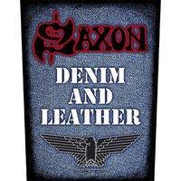 Collection Back Patch Denim & Leather new Official Black