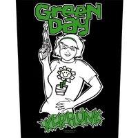Green Day Back Patch Kerplunk Band Logo new Official Black