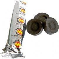 KDMD Pack of 10 Charcoal Tablets in Grey