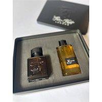Rum Knuckles London Men's Eau de Toilette Spray 100ml Body Wash 150ml in White | Size: 250ml