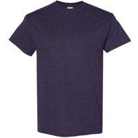 Gildan Men's Heavy Cotton Short Sleeve T-Shirt (Pack Of 5) in Purple | Size: Large