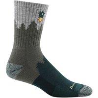 Darn Tough Vermont Men's Merino Wool Crew Midweight Seamless Hiking Socks in Burgundy | Size: Medium