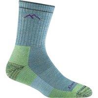 Darn Tough Vermont Women's Micro Crew Cushioned Midweight Hiking Merino Wool Socks in Blue | Size: Large