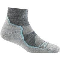 Darn Tough Vermont Women's Merino Wool Lightweight Ankle Hiking Socks in Grey | Size: Medium