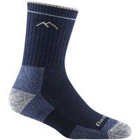 Darn Tough Vermont Women's Micro Crew Cushioned Midweight Hiking Merino Wool Socks in Navy | Size: Medium