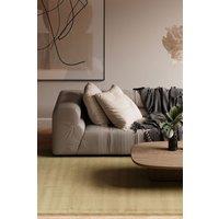 Kukoon Natural Wool Plush Deep Pile Area Rug Beige, Grey, Green | Size: 190 cm x 280 cm