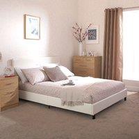GFW Bed In A Box in White | Size: Small Double
