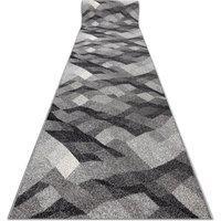 RugsX Silver Palanga Runner in Grey | Size: 90 cm x 190 cm