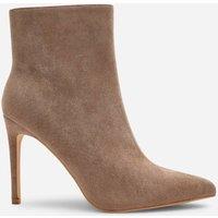 Where's That From Women's 'Kira' Suede Pointed Toe Stiletto Ankle Boots in Camel | Size: 8