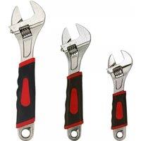Havendro 3Pcs Adjustable Wrench Set 6 8 10 Heavy Duty Soft Grip UK