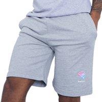 Smart Living Men's Love Island Jogger Shorts with Tie Waistband in Grey | Size: Small