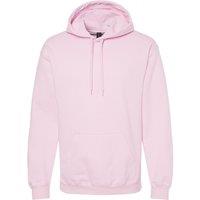 Gildan Men's Softstyle Fleece Midweight Hoodie in Light Pink | Size: Medium