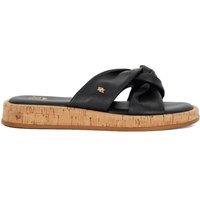 Dune London Women's 'Lita' Leather Sandals in Black | Size: 3