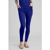 Enorsia Women's High Waisted Active Leggings in Navy | Size: 14
