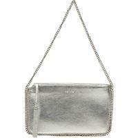 Pure Luxuries London Women's 'Adelaide' Leather Evening Bag in Silver