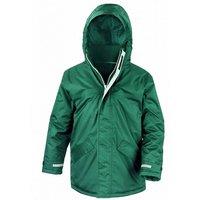 Result Core Winter Parka Waterproof Windproof Jacket in Bottle Green | Size: 3-4 Years