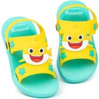 Baby Shark Kids Yellow Sandals | Size: 4