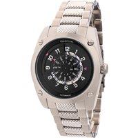 Heritor Automatic Men's Daniels Semi-Skeleton Bracelet Watch in Silver