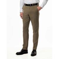 XPOSED Men's Sean Tailored Suit Trousers - Stylish Formal Wear in Brown | Size: 38