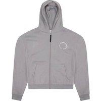 Blank Essentials Men's Back Logo Circle Hoody in Grey | Size: XL