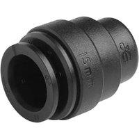 John Guest 15mm End Stop - PM4615E - Essential for Plumbing in Black