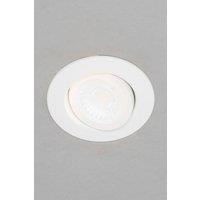 BHS Lighting Hudson Circular Adjustable Spot Light in White