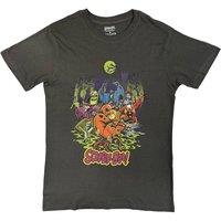 Rock Off officially Licensed Products Scooby Doo Zombies T-Shirt in Grey | Size: 2XL