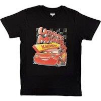 Rock Off officially Licensed Products Disney Cars Kachow 95 T-Shirt in Black | Size: Large