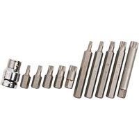 Bluespot Tools Spline Bit Set, 11 Piece
