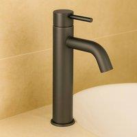 Bathroom Kingdom Chepstow Gunmetal Freestanding Basin Mixer Tap in Grey