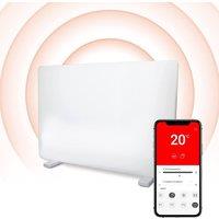 Igenix Smart Glass Panel Heater 2000 W in White | Size: Single
