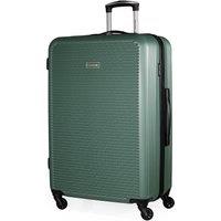 Pierre Cardin Hard Shell Suitcases - 4 Wheel Travel Luggage (Small, Medium & Large) in Khaki