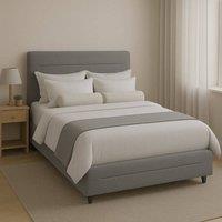 Furniture Maxi Cibor Wooden Bed Frame with 2 Drawers Single Bed or Double Bed in Grey